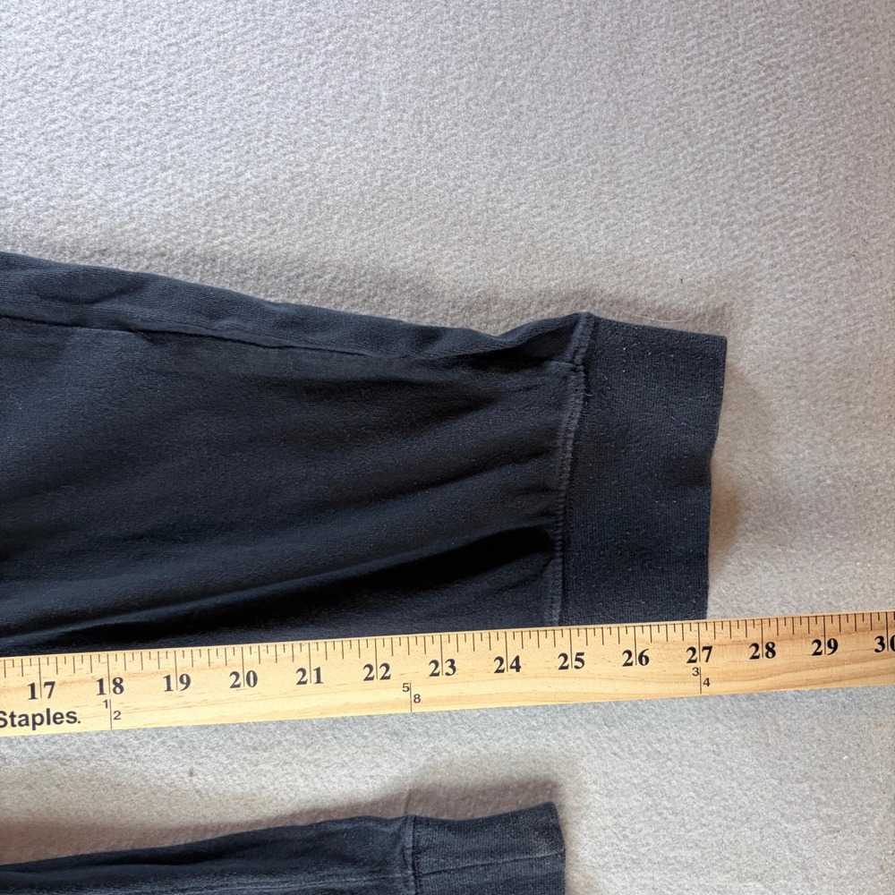 Nike Mens Sportswear Jogger Pants Black Medium Cuffed Sweatpants Drawstring - Picture 7 of 8